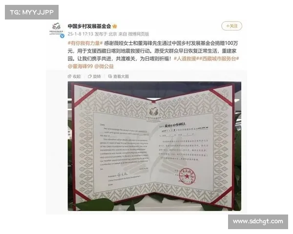 西藏地震灾后救援行动启动 公益基金会捐赠百万元助力灾区重建